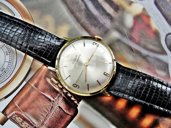 Beautiful 14-carat gold Doxa from the 1960s