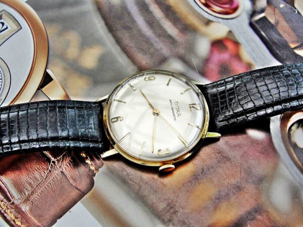 Beautiful 14-carat gold Doxa from the 1960s - Image 10