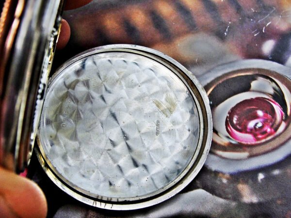 Beautiful Damas silver pocket watch from the 1920s. - Image 11