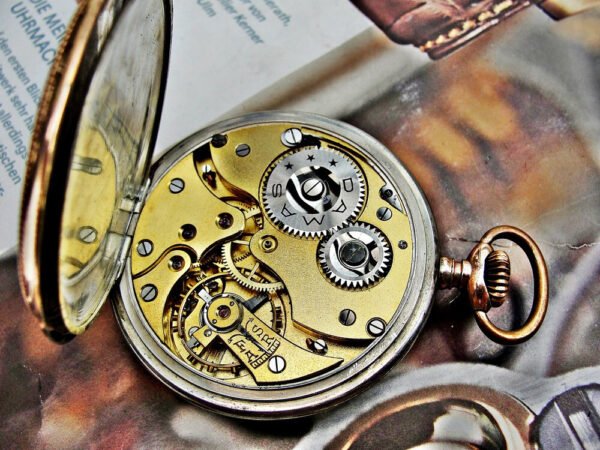 Beautiful Damas silver pocket watch from the 1920s. - Image 13