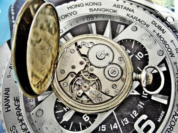 Beautiful Doxa pocket watch with porcelain dial from the 1920s - Image 12