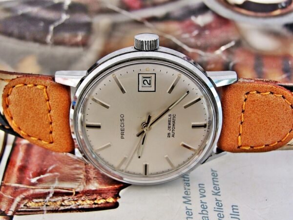 Beautiful Swiss Preciso automatic watch from the 1970s - Image 19