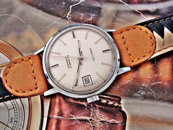 Beautiful Swiss Preciso automatic watch from the 1970s - Image 3