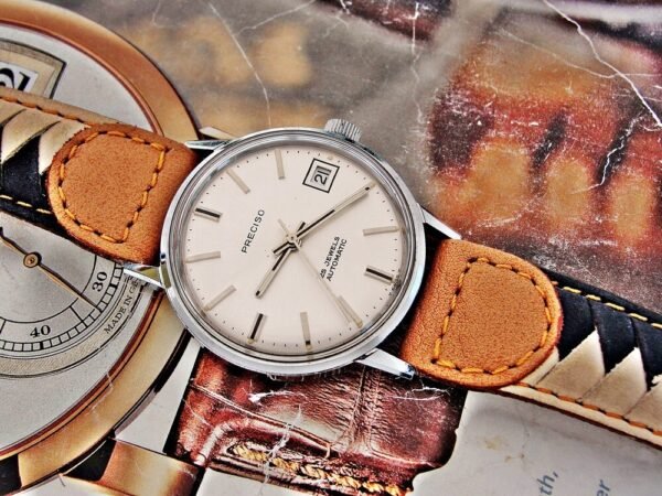 Beautiful Swiss Preciso automatic watch from the 1970s - Image 4