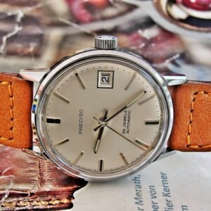 Beautiful Swiss Preciso automatic watch from the 1970s