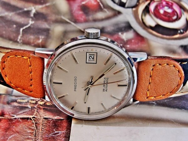 Beautiful Swiss Preciso automatic watch from the 1970s - Image 6
