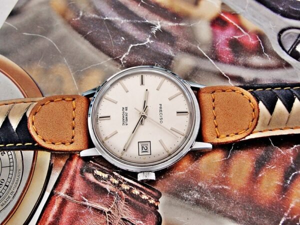 Beautiful Swiss Preciso automatic watch from the 1970s - Image 7