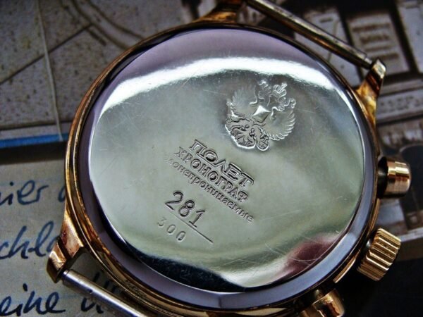 Beautiful rare MIG 23 Pilot Chronograph watch from the 1990s - Image 18