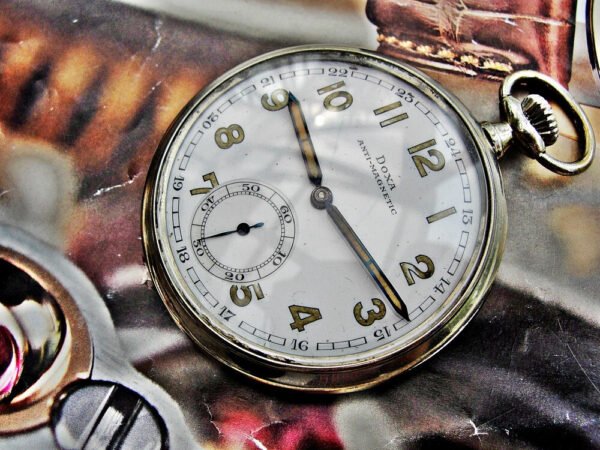 Doxa military pocket watch from the 1920s. - Image 13