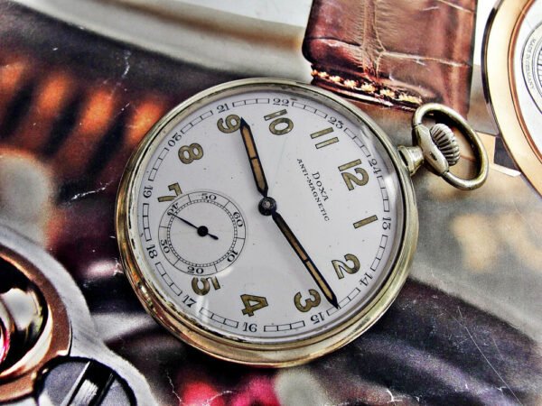 Doxa military pocket watch from the 1920s. - Image 14
