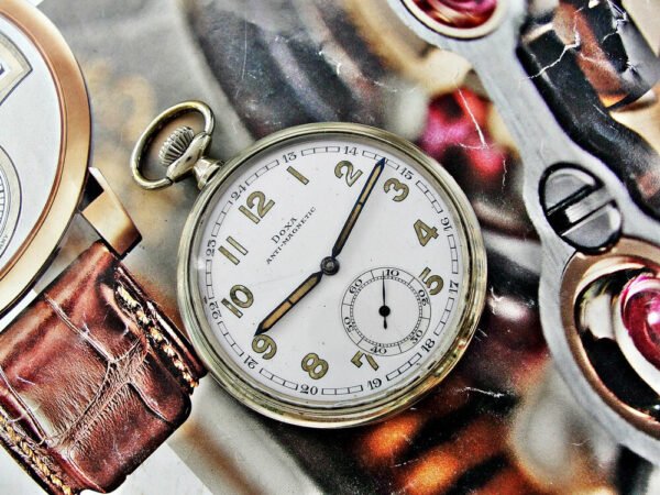 Doxa military pocket watch from the 1920s. - Image 6