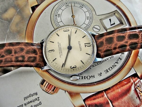 Nice GDR Ruhla Europa watch from the 1960s. - Image 12