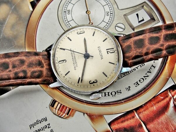 Nice GDR Ruhla Europa watch from the 1960s. - Image 13