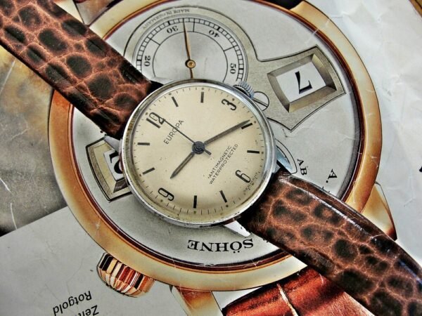 Nice GDR Ruhla Europa watch from the 1960s. - Image 14