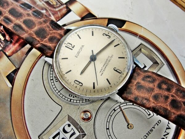 Nice GDR Ruhla Europa watch from the 1960s. - Image 5