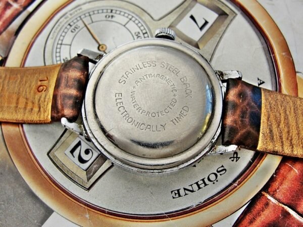 Nice GDR Ruhla Europa watch from the 1960s. - Image 9