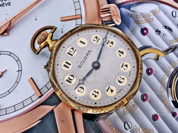Nice Solora pocket watch from the 1800s.
