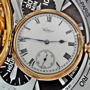 Nice double lid Waltham pocket watch from the early 1900s