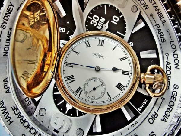 Nice double lid Waltham pocket watch from the early 1900s - Image 7