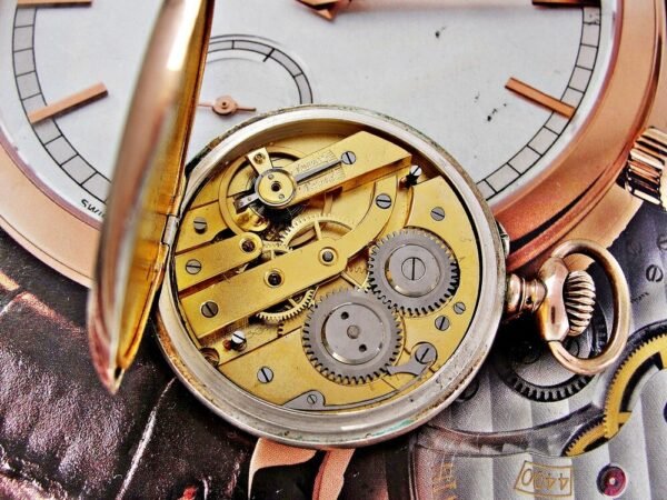 Nice silver pocket watch from the early 1900s. - Image 12