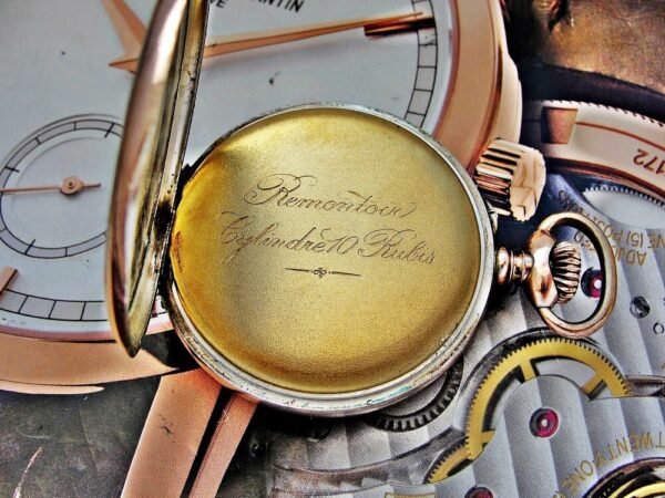 Nice silver pocket watch from the early 1900s. - Image 9