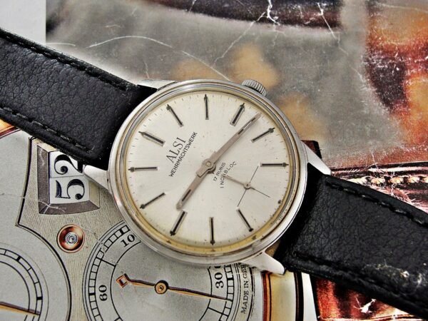 Rare Swiss steel Alsi Wehrmachtswerk watch from the 1970s - Image 17
