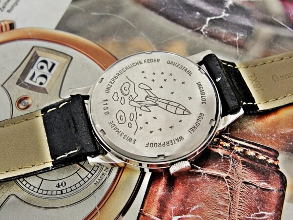 Rare Swiss steel Alsi Wehrmachtswerk watch from the 1970s - Image 19