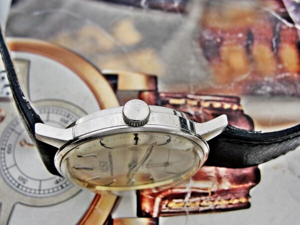 Rare Swiss steel Alsi Wehrmachtswerk watch from the 1970s - Image 8