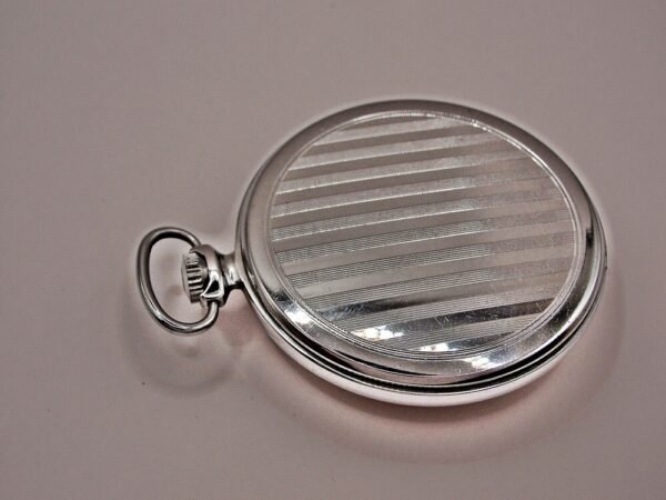 Very nice Molnia Soviet pocket watch from the 1950s - Image 8