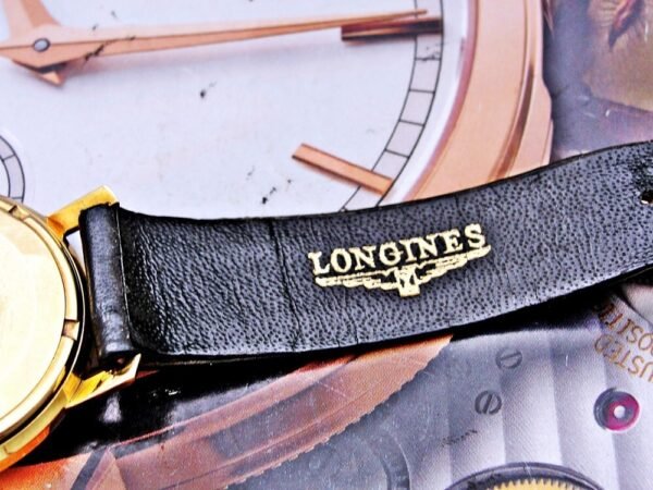 Beautiful 18k gold Longines Flagship automatic watch from the 1960s with box - Image 15
