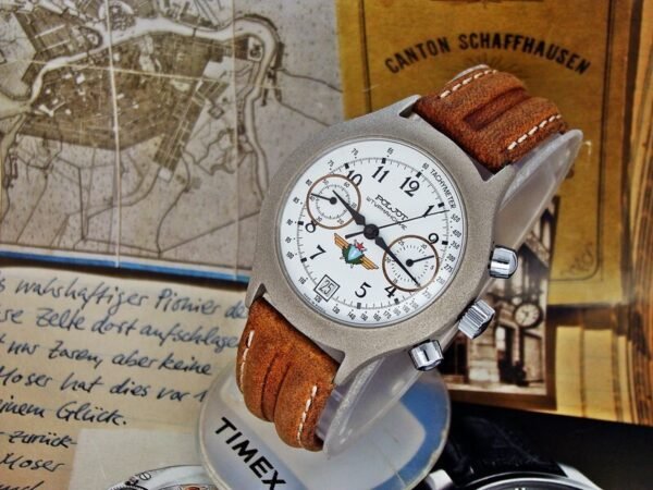Nice Poljot Sturmanskie Pilot Chronograph watch from the 1980s. - Image 13