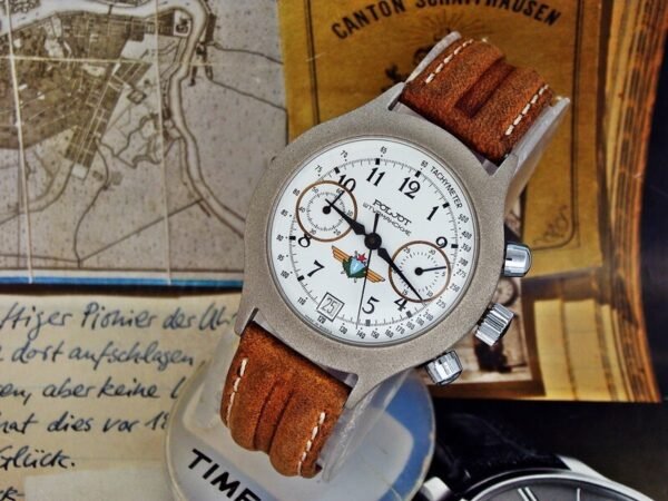 Nice Poljot Sturmanskie Pilot Chronograph watch from the 1980s. - Image 15