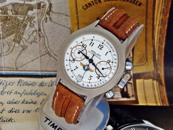 Nice Poljot Sturmanskie Pilot Chronograph watch from the 1980s. - Image 21
