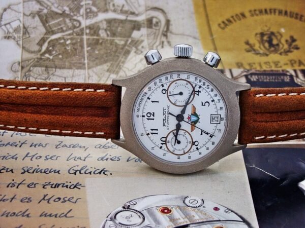 Nice Poljot Sturmanskie Pilot Chronograph watch from the 1980s. - Image 25