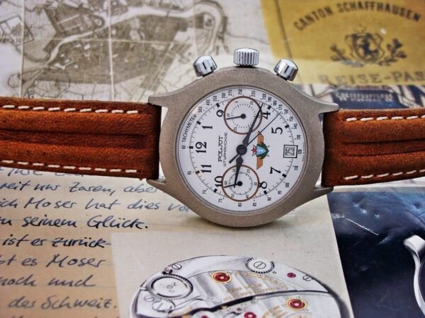 Nice Poljot Sturmanskie Pilot Chronograph watch from the 1980s. - Image 7