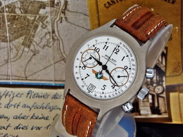 Nice Poljot Sturmanskie Pilot Chronograph watch from the 1980s.