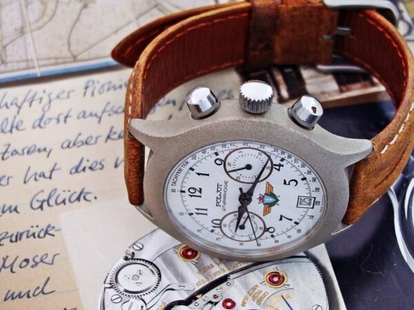 Nice Poljot Sturmanskie Pilot Chronograph watch from the 1980s. - Image 8