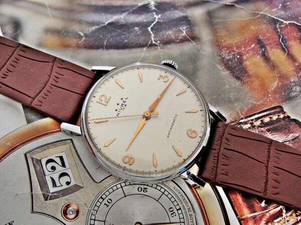 Nice Swiss Nivrel watch from the 1950s. - Image 15