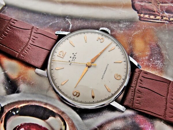 Nice Swiss Nivrel watch from the 1950s. - Image 6