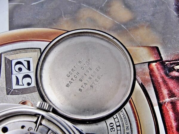 Very nice Swiss steel case Certina watch from the 1960s - Image 12