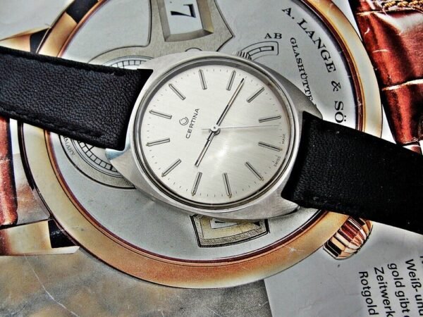 Very nice Swiss steel case Certina watch from the 1960s - Image 4