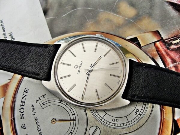 Very nice Swiss steel case Certina watch from the 1960s - Image 5