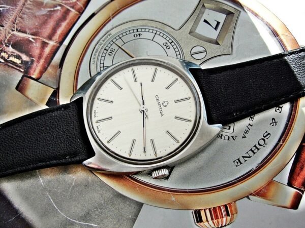 Very nice Swiss steel case Certina watch from the 1960s - Image 6