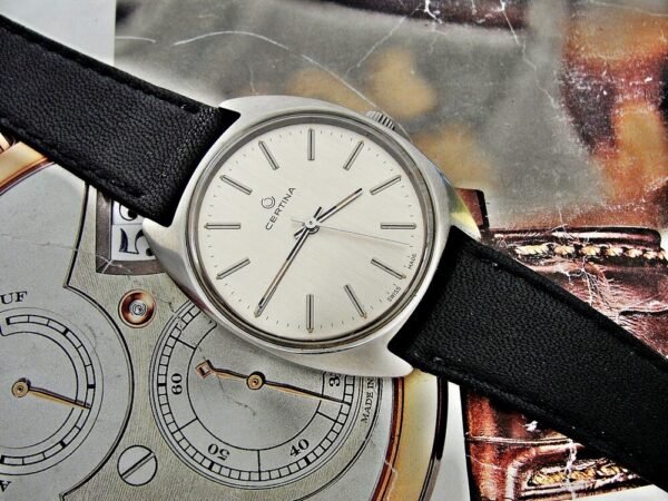 Very nice Swiss steel case Certina watch from the 1960s - Image 10