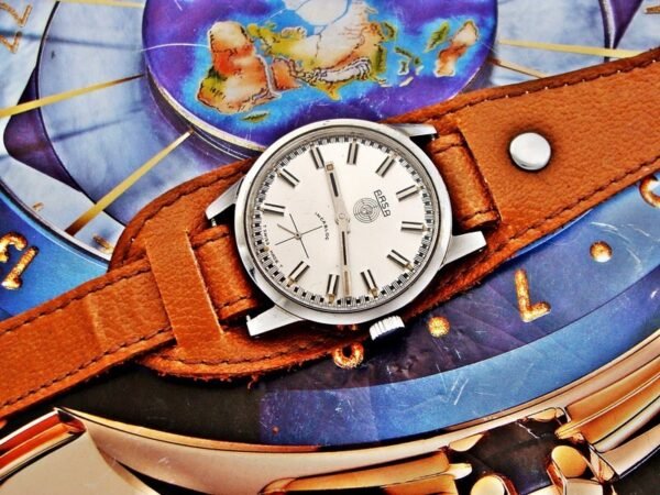 Arsa A.Raymond Wehrmachtswerk steel watch from the 1970s. - Image 12