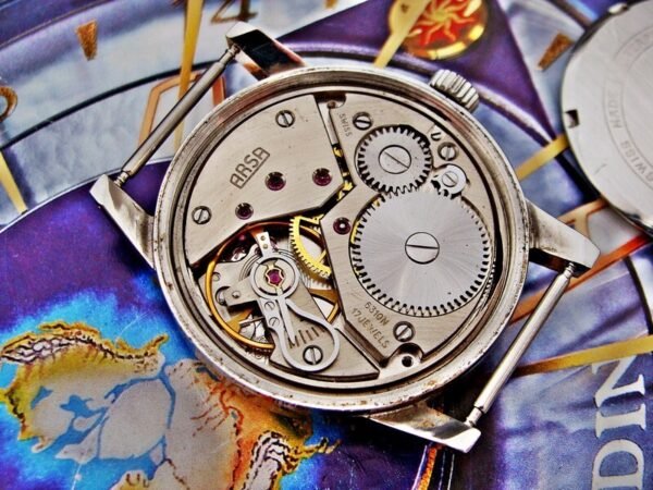 Arsa A.Raymond Wehrmachtswerk steel watch from the 1970s. - Image 15