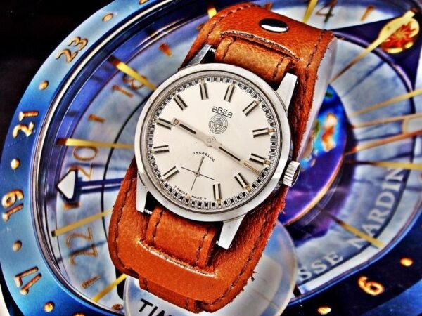 Arsa A.Raymond Wehrmachtswerk steel watch from the 1970s. - Image 8