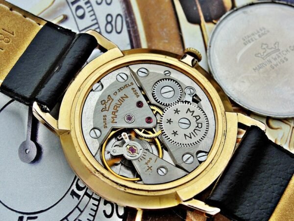 Beautiful Marvin watch from 1960 - Image 13