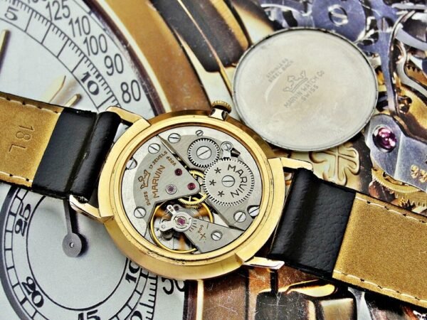 Beautiful Marvin watch from 1960 - Image 14