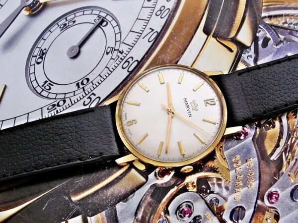 Beautiful Marvin watch from 1960 - Image 16